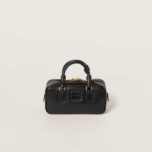 Arcadie leather bag ( REGULAR) Black