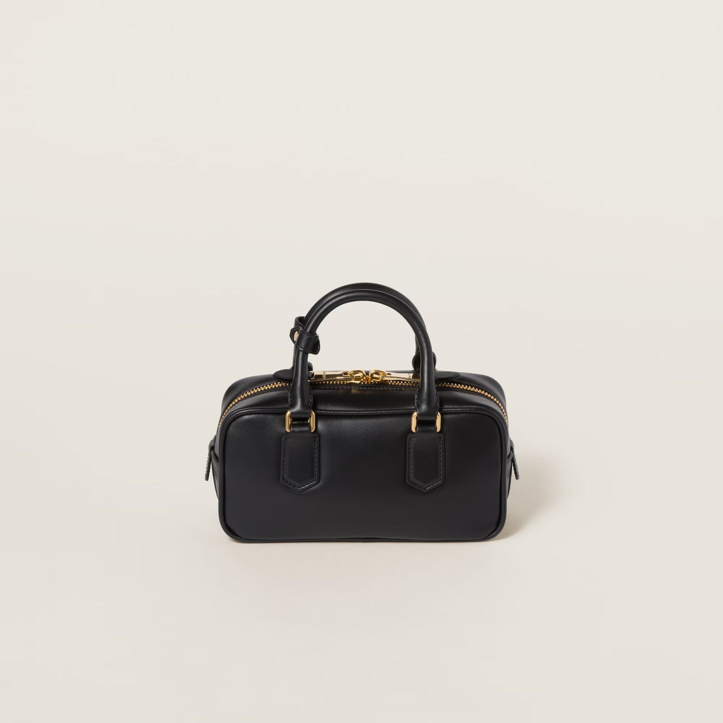 Arcadie leather bag ( REGULAR) Black