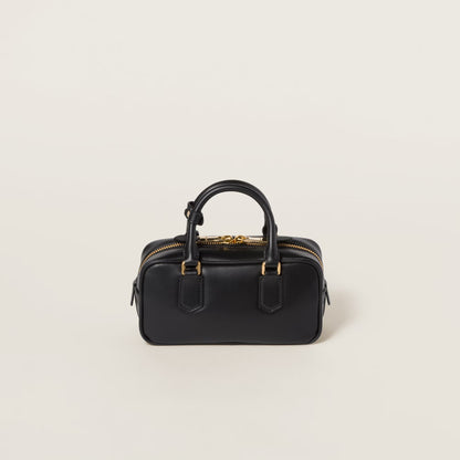 Arcadie leather bag ( REGULAR) Black