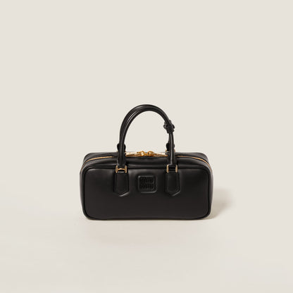 Arcadie leather bag ( Large) Black