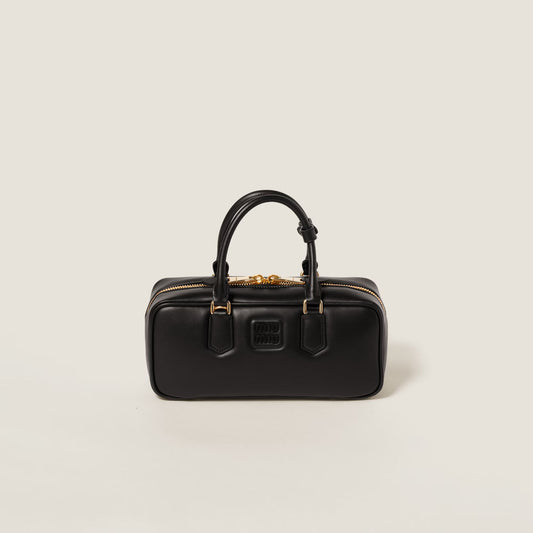 Arcadie leather bag ( Large) Black