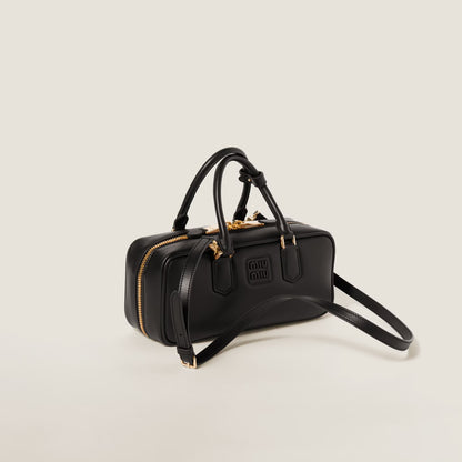 Arcadie leather bag ( Large) Black
