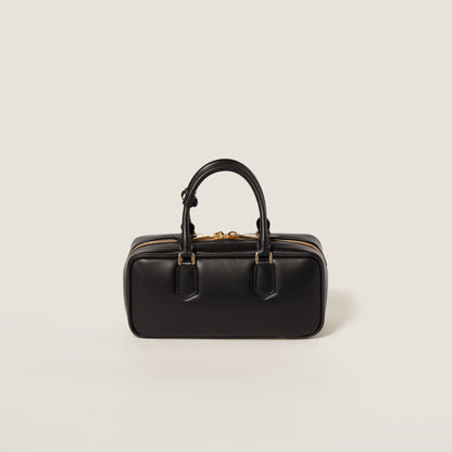 Arcadie leather bag ( Large) Black