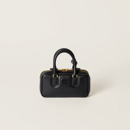 Arcadie leather mini-bag ( MINI ) Black