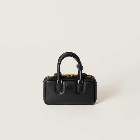 Arcadie leather mini-bag ( MINI ) Black