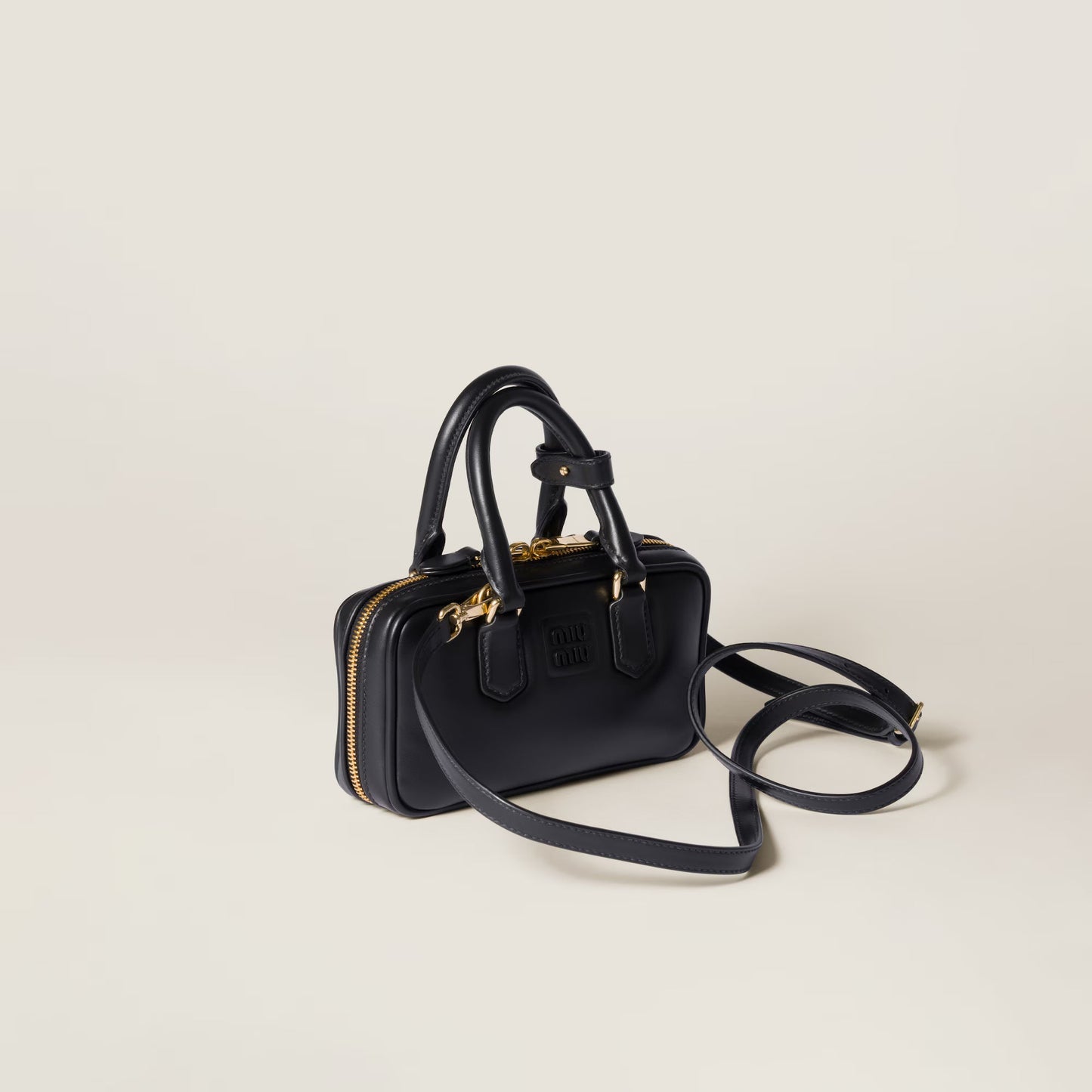 Arcadie leather mini-bag ( MINI ) Black
