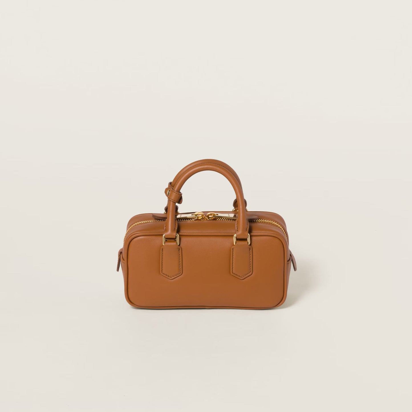 Arcadie leather bag ( REGULAR) Cognac Color