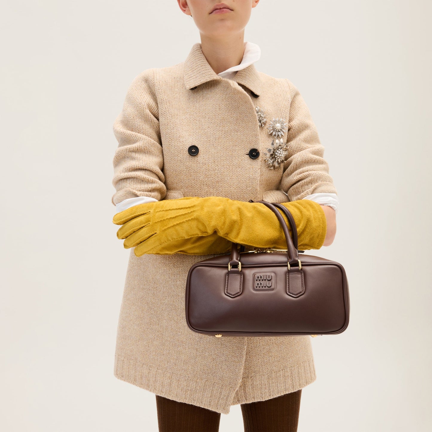 Arcadie leather Briarwood (Large)