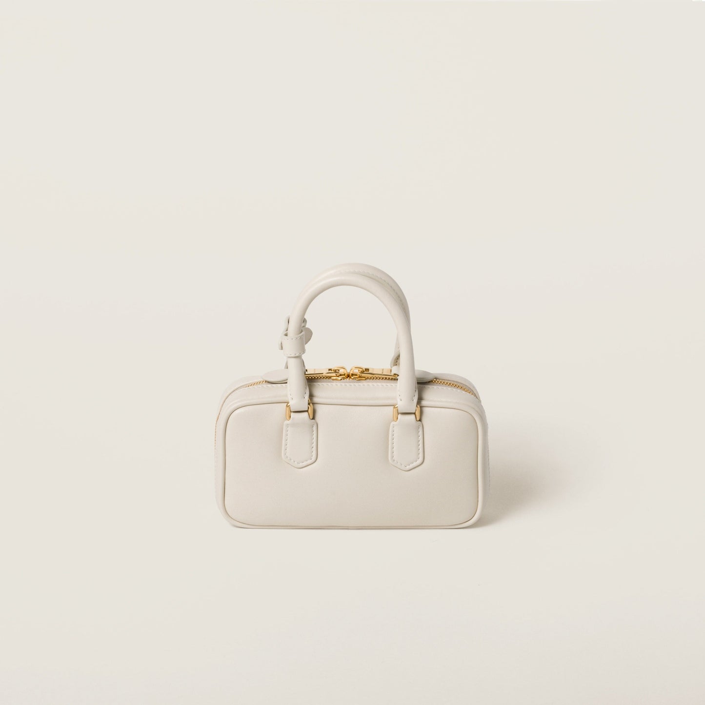 Arcadie leather bag Chalk White (Mini)