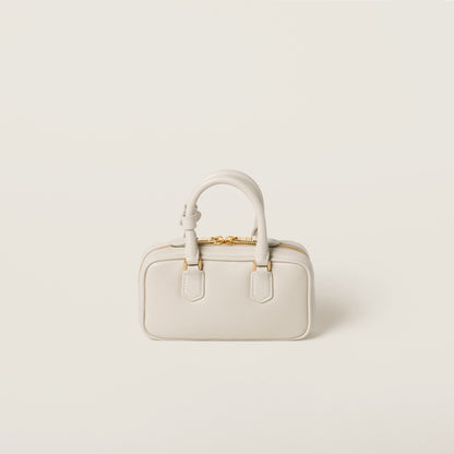 Arcadie leather bag Chalk White (Mini)