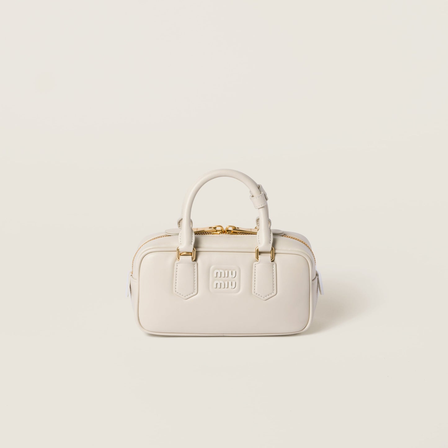 Arcadie leather bag Chalk White (Regular)