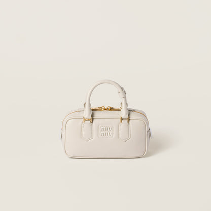 Arcadie leather bag Chalk White (Regular)