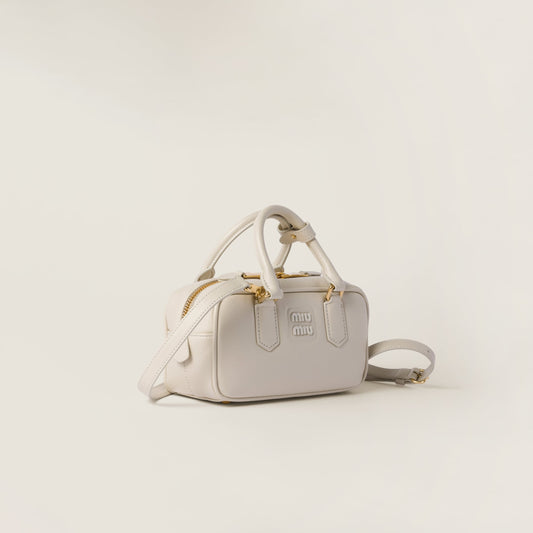 Arcadie leather bag Chalk White (Regular)