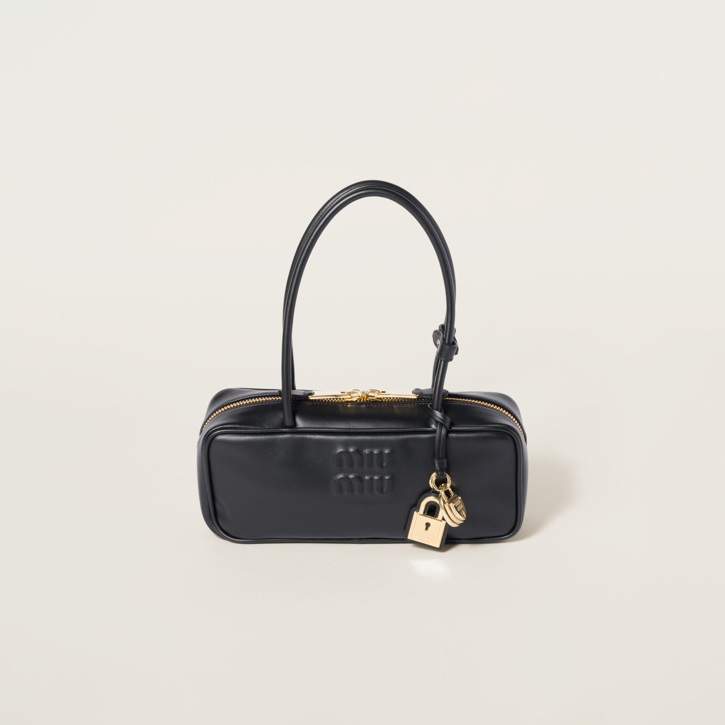 Leather Beau bag Black (Small)