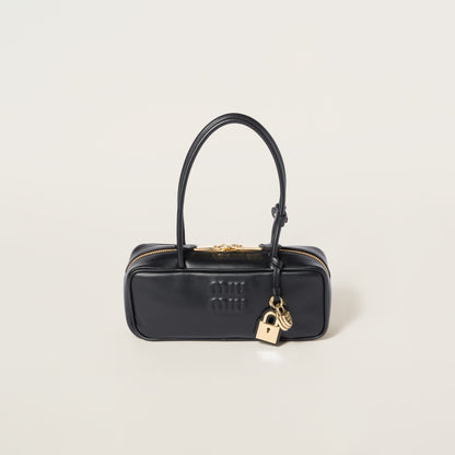 Leather Beau bag Black (Small)