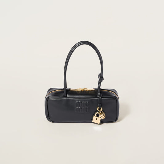 Leather Beau bag Black (Small)