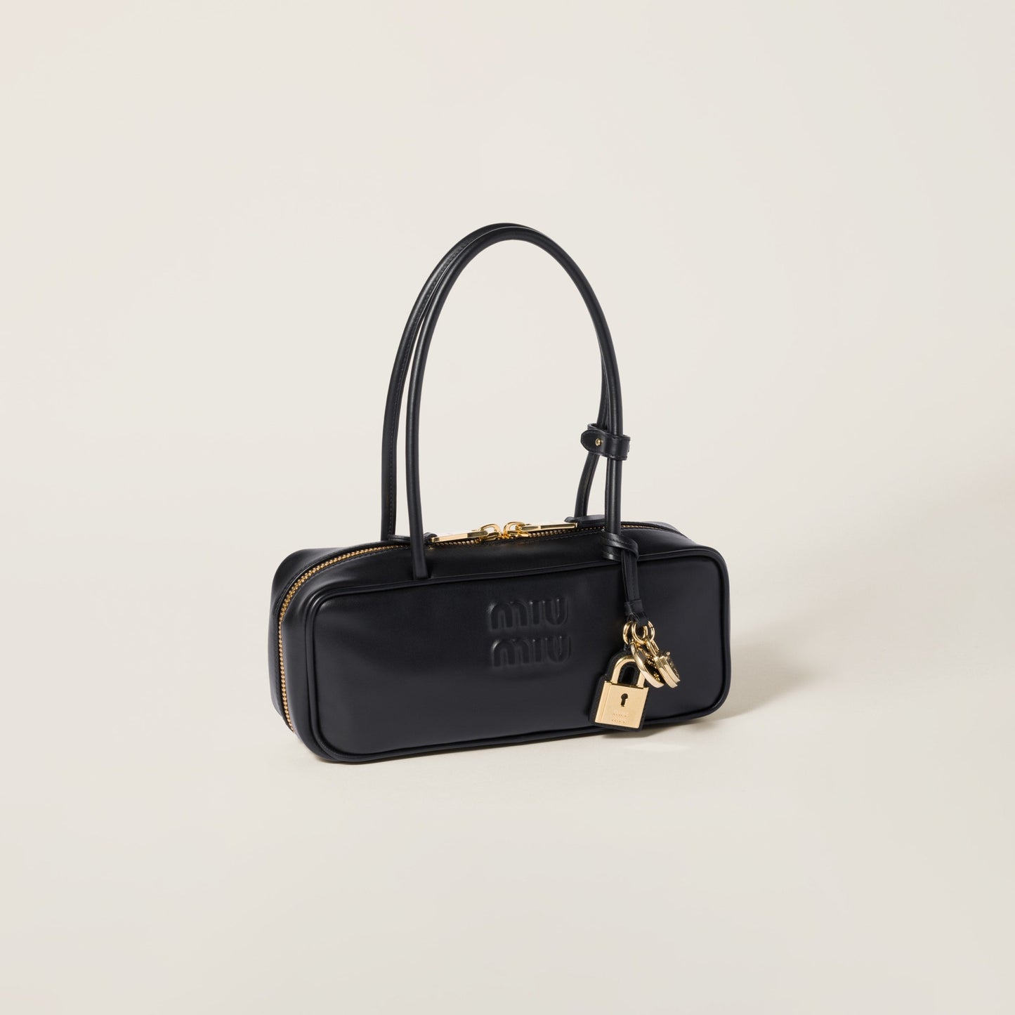 Leather Beau bag Black (Small)