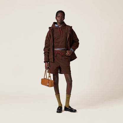 Leather Beau bag Cognac (Small)