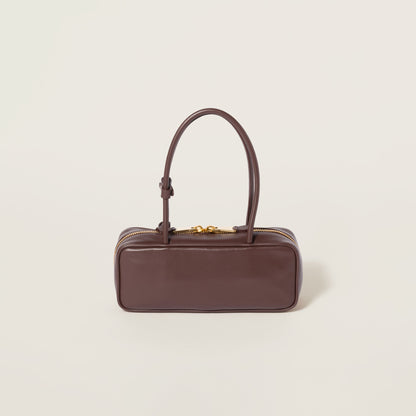 Leather Beau bag Briarwood (Small)