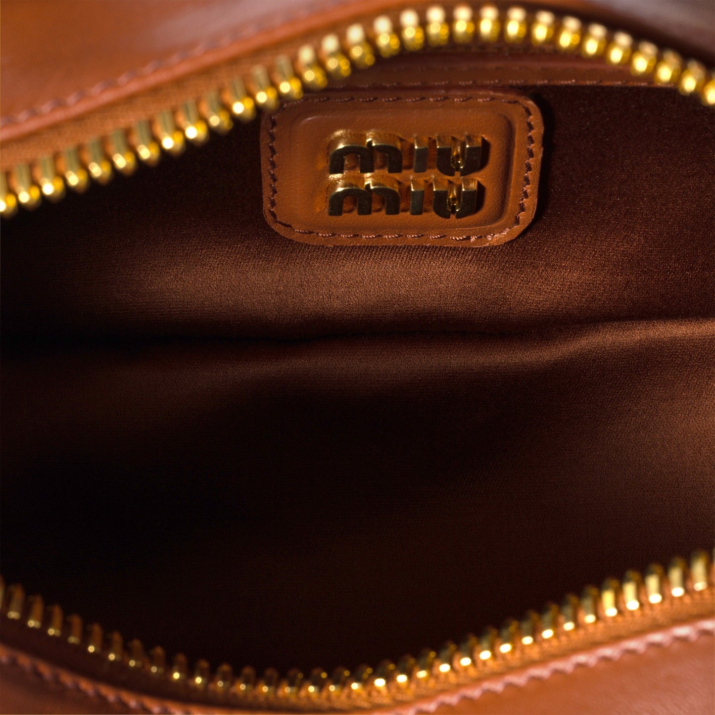 Arcadie leather bag matelassé Brown - حقيبة Arcadie جلد لون بني ماتلاسي